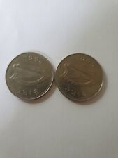 Irish One Punt Coins - 2 x