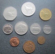 Set of 10 x Irish - IRELAND