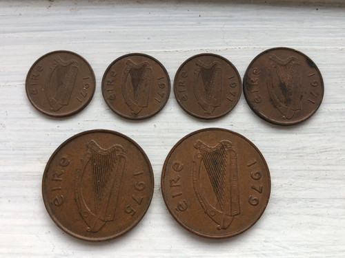 Irish coins 2p - irish,