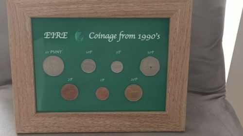 Irish coins from - irish, 1990's