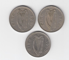 1961 1962 & 1990 IRELAND Irish