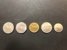 Irish coin set - Punt, 50p